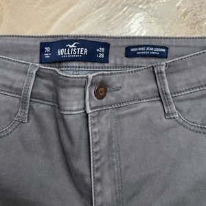 Hollister High Rise Jean Leggings Size 7